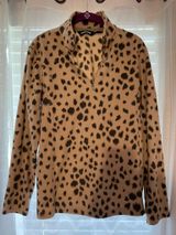 Lands' End Quarter Zip Fleece Pullover Photo 0