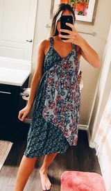 One world midi colorful dress Photo 0