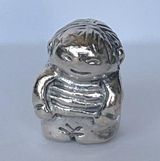 Pandora RETIRED little‎ boy charm in sterling silver Photo 0