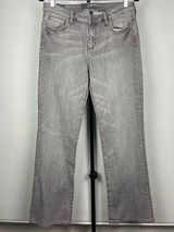 Kut From The Kloth Light Gray Stone Wash Boot Cut Denim Jeans Photo 0