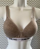Zone Pro Bra Sports Bra Gray/White Photo 0