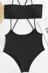 SheIn Cut Out Swim  Photo 0