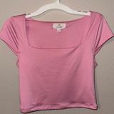 pink crop top Photo 0