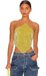 Revolve Sequin Halter Top Photo 0