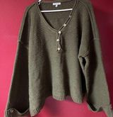 White Birch Crop sweater Photo 0