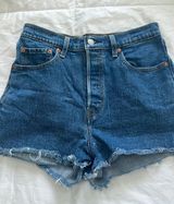 Levi’s Premium Ribcage Shorts Photo 0