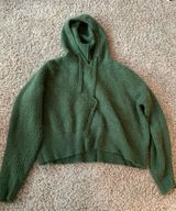 Lucky Brand Dark Green Hoodie Photo 0