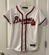 Braves Jersey White Size M Photo 0