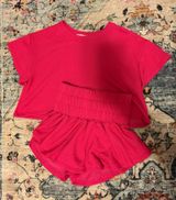Fucshia Skort Set Photo 0