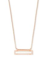 Kendra Scott Leanor Rose Gold Pendant Necklace Photo 0