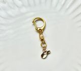 Gold Plated Cowgirl Hat Keychain Photo 0