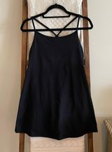 Aerie Offline black the hugger Racerback athletic dress Photo 0