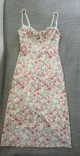 Commense Floral Midi Dress Multi Photo 0