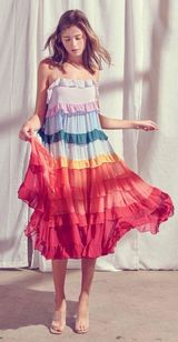 VICI Ruffle Tiered Dress Photo 0