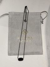 Kendra Scott Gunmetal Black Drusy Necklace Photo 0