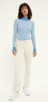 Scotch & Soda  Cream High Rise Kick Flare 31/32 Photo 0