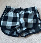 Aeropostale black plaid pj shorts Photo 0