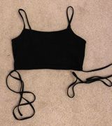 Garage Tie Crop Top Photo 0