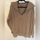 Aerie Oversized quarter Zip-Up Sweater Size S✨ Photo 0