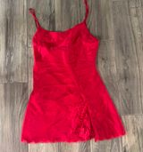 Victoria's Secret Red VS Slip Photo 0
