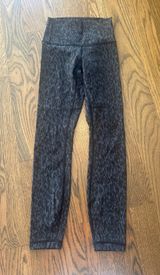 Wunder Train High Rise Tight With Pockets 28” In Charcoal Multi Photo 0