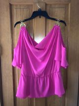 Thalia Sodi Hot Pink Blouse Photo 0