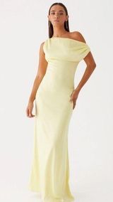 Heart Of Glass Satin Maxi Dress  Photo 0