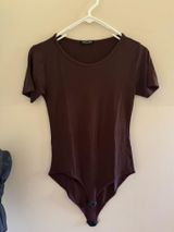 Nasty Gal Cover Your Basics Tee Bodysuit Photo 0