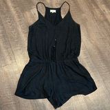 Lou & grey  linen blend tank romper Photo 0