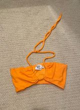 Princess Polly Orange Terry Top Photo 0