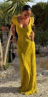 Rumored Dakota Maxi Dress picnic plaid  Photo 0