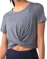 Lululemon Crop Twist Tee Photo 0
