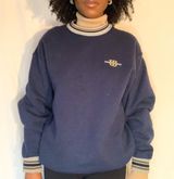 80s Vintage Wilson Authentic navy blue sweatshirt! Size M Photo 0