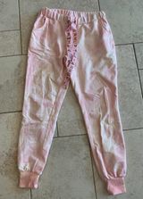 Jessica Simpson Light Pink Tie Dye Sweatpants Photo 0