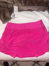 Lululemon Sonic Pink Pace Rival Skirt Photo 0