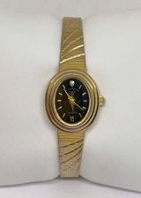 Wrangler Vintage  women’s quartz analog watch 19mm gold toned up to 7” running Photo 0