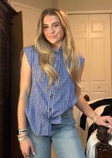 Amazon Button Up Short Sleeve Shirt Photo 0