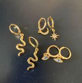 Earrings Gold Photo 0