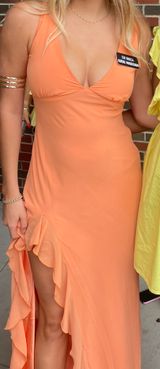 These Three Boutique Orange Maxi Dress Photo 0