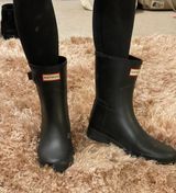 Hunter Original Refined Short Rain Boots Photo 0