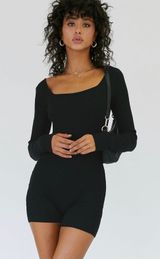 Princess Polly Black Romper Playsuit Photo 0