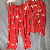 Kate Spade: Red Christmas Theme Pajamas- Soft- XL Photo 0
