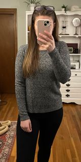 Old Navy Heather Gray Sweater Photo 0