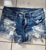 American Eagle Outfitters High Waisted Jean Shorts Photo 0