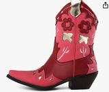 Red Cowgirl Boots Size 8 Photo 0