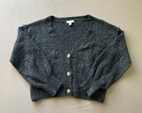 Cropped Knit Cardigan Photo 0