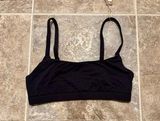 New Skims Fits Everybody Scoop Neck Bralette Size XS Onyx Photo 0