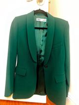 ZARA Green Blazer  Photo 0