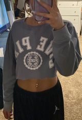 PINK - Victoria's Secret  Cropped Pullover Photo 0