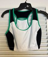 Xersion Workout Top Green White Black Photo 0
